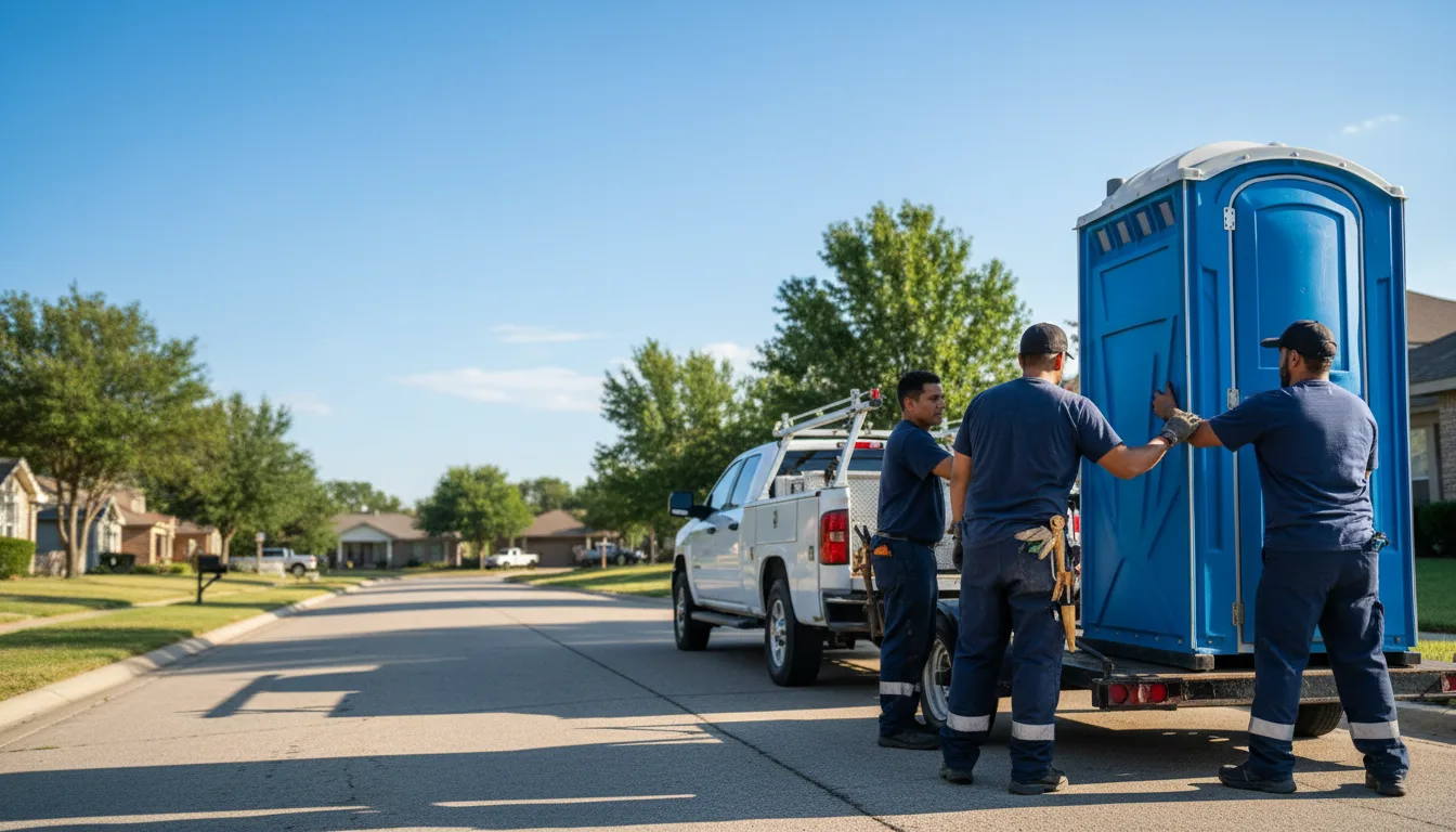 Portable Toilet Rental in Ballinger, TX near me